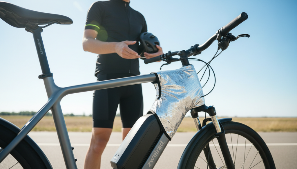 E-Bike Akku bei Hitze: Was hohe Temperaturen anrichten