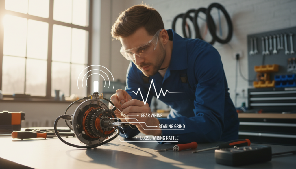 E-Bike Motor macht Geräusche: Ursachen und was du tun kannst